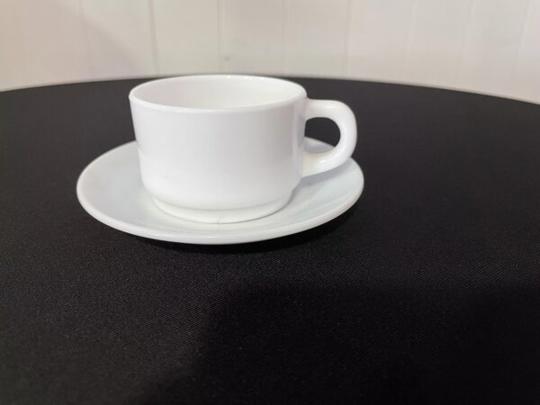 Tasse et sous-tasse à café Arcopal